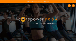 Desktop Screenshot of corepoweryoga.com